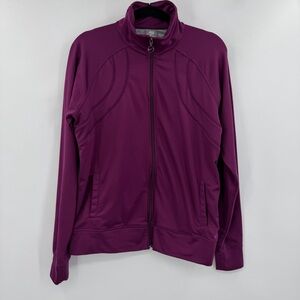 Nike Sportswear Vintage Purple Long Sleeve Full Zip Warm Up Fitted Jacket XL